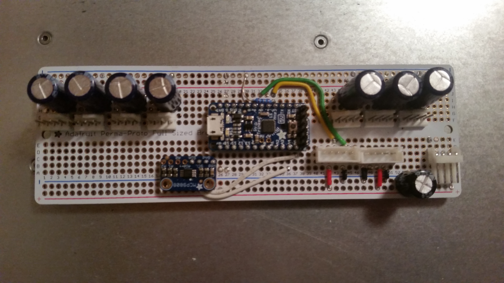 PWM fan controller with temperature adaption using Arduino Trinket Pro